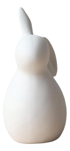 Estatua De Conejo Figuras De De Pascua Para Estante 7,3x13cm