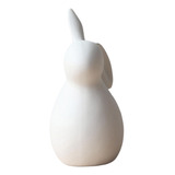 Estatua De Conejo Figuras De De Pascua Para Estante 7,3x13cm