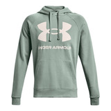 Hoodie Under Armour Rival Fleece Bi L-verde