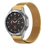 Pulseira Magnética Redge Para Galaxy Watch4 Classic 42mm Cor Dourado