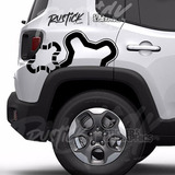 Calco Jeep Renegade Style Ploteo Tatoo Auto Sticker 30cm