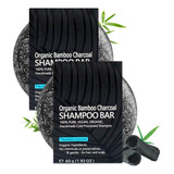 Barra De Champú Y Jabón Para El Cabello De Color Blanco Oscu