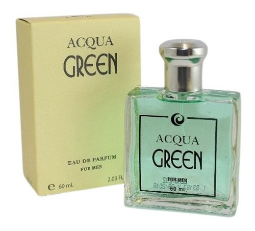 Perfume Acqua Green Paulvic 60ml Fragancia Hombre 