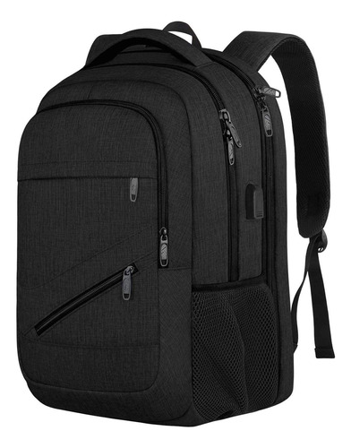 Mochila Para Laptop 17 Pulgadas, Mochila De Viaje 35l, Con Puerto Usb, Ideal Mochila Para Escolar Estudiante, Mochila Antirrobo Y Impermeable