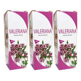 Pack 3 Frascos Gotas Valeriana 30cc Cada Una