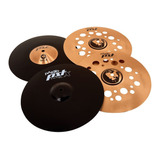 Set Platillos Paiste Pstx Djs45 Djset Hihat/crash/ride