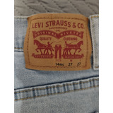 Jean Levis 512 14 Reg Original Casi Nuevo, 2 Usos