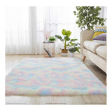 Alfombras Peludas Grandes Para Living 200x230 Varios Colores