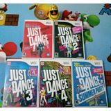 Just Dance Lote De 5 Juegos Para Nintendo Wii 