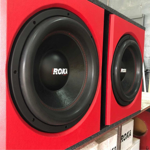 Subwoofers Roka Audio S315 1500 Rms 3000w - 15 2+2ohms