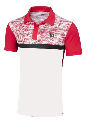 Polo Chomba Wilson Team Deportiva Tenis Padel Squash Golf