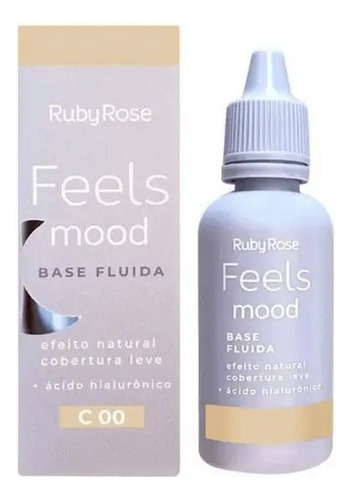 Base Fluida Feels Mood Hb9017 Mc56 Ruby Rose 25g