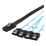 Cablecreation Internal Hd Mini Sas (sff-8643 Host) - 4x Sata