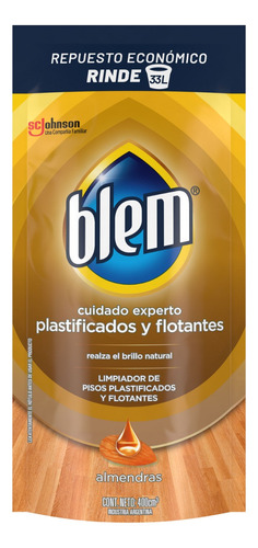 Blem Plastificados Y Flotantes Almendra Dp X 400 Cm