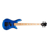 Bajo Eléctrico 4 Cuerdas Serie Euro Spector Eurobolt 4 Mbl Color Azul Metálico