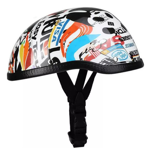 Casco Alemán Para Motocicleta, Quad, Crucero, Chopper, Medio