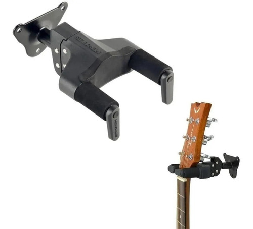 Suporte Hercules De Parede Para Guitarra Baixo Violão Novo!