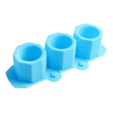 Molde Silicona Hexagonal Set De 3 Ideal Epoxica, Maceta Vela