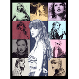 Cuadro De 50x70 De Taylor Swift. Bastidor De Madera.