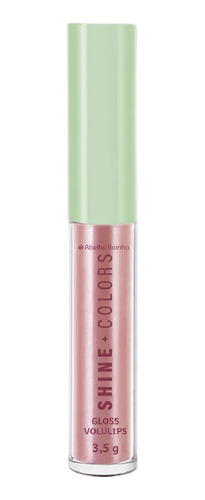 Batom Gloss Volulips Rosé Shine Colors Abelha Rainha 3,5g