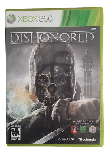 Dishonored Xbox 360 Original Física Jogo Em Disco