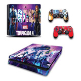 Skin Personalizado Para Ps4 Slim (1205)