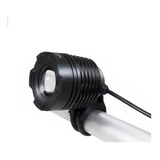 Farol Bike Super Led T6 Moster Bateria Selada Silicone+luz