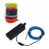 40 Hilo Tira Led Neon 3 Metros Wire Cable Luminoso Flexible