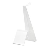 Soporte Metal Blanco Para Tabletas Tabled Y Audífonos 27 Cm