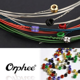 6 Pack De Cuerdas Para Guitarra Electrica De Colores  Orphee