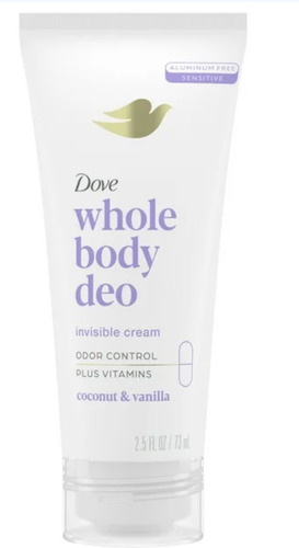 Dove Whole Body Coconut Desodorante Corpo Todo - Importado
