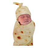 Manta Burrito Para Bebés Con Forma Tortilla Harina, Ma