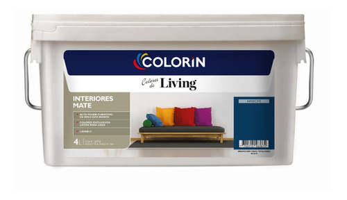 Colorin Living Latex Interior Colores - 4lt - 