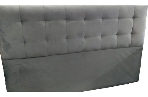 Respaldo Para Sommier King Size 200cm Capitone Pana