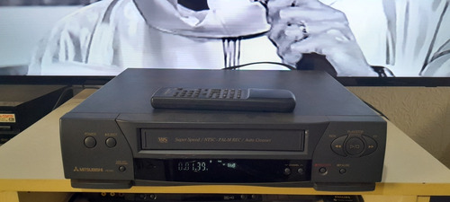 Vídeo Cassete Mitsubishi Hs-m41 Funcionando Sem Cor 