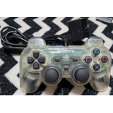 Controle Ps2 Playstation 2 Dualshock 2 Crystal