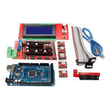 Kit Impresora 3d Cnc - Cama + Ramps + Arduino Mega + Pololu