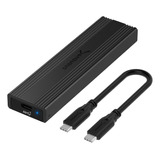 Case Externo Para Ssd M.2 Pcie Nvme Y Sata Usb-c 3.2 Alumin.