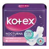 Toallas Kotex Nocturna 8 Uni - Unid - Unidad a $812