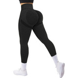 Calça Legging Fitness Cintura Alta Sem Costura Empina Bumbum