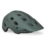 Casco Para Ciclismo De Montaña Met Terranova Mips Verde/negr