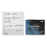 Lote482 Argentina Carnet Año 2015 Gustavo Cerati Mint
