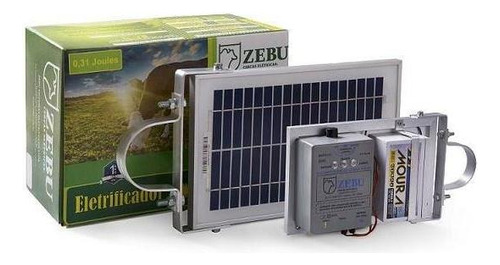 Cerca Eletrica Proteção Manejo Animais Eletrificador Solar 12v