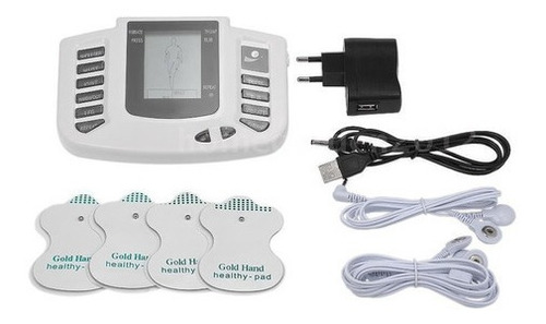 Dispositivo Tens Fisioterapia Electroshock 16 + 20 Electrodo