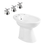 Juego Completo Bidet Roca Capea Italiana + Grifería Peirano