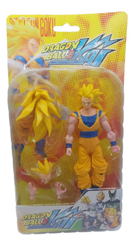 Figura Juguete Dragon Ball Z Kai Goku Ssj 3