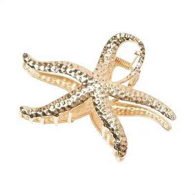 Elegante Pinza De Metal Con Forma De Estrella De Pez, Acceso