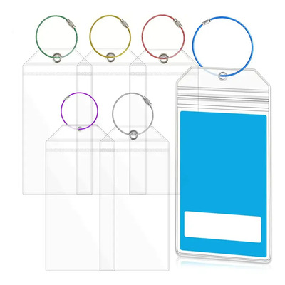 Paquete De 6 Etiquetas De Equipaje Para Cruceros, Cruise Luggage Tag Impermeable Con Cable De Acero Inoxidable, Portaequipaje Esencial Para Carnival, Royal Caribbean, Celebrity | Meses sin interés