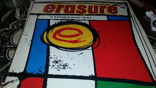 Erasure It Doesn't Have To Be Vinilo Maxi Spain 3 Temas 1987