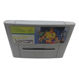 Super Cup Soccer Super Famicom Snes Fita Cartucho